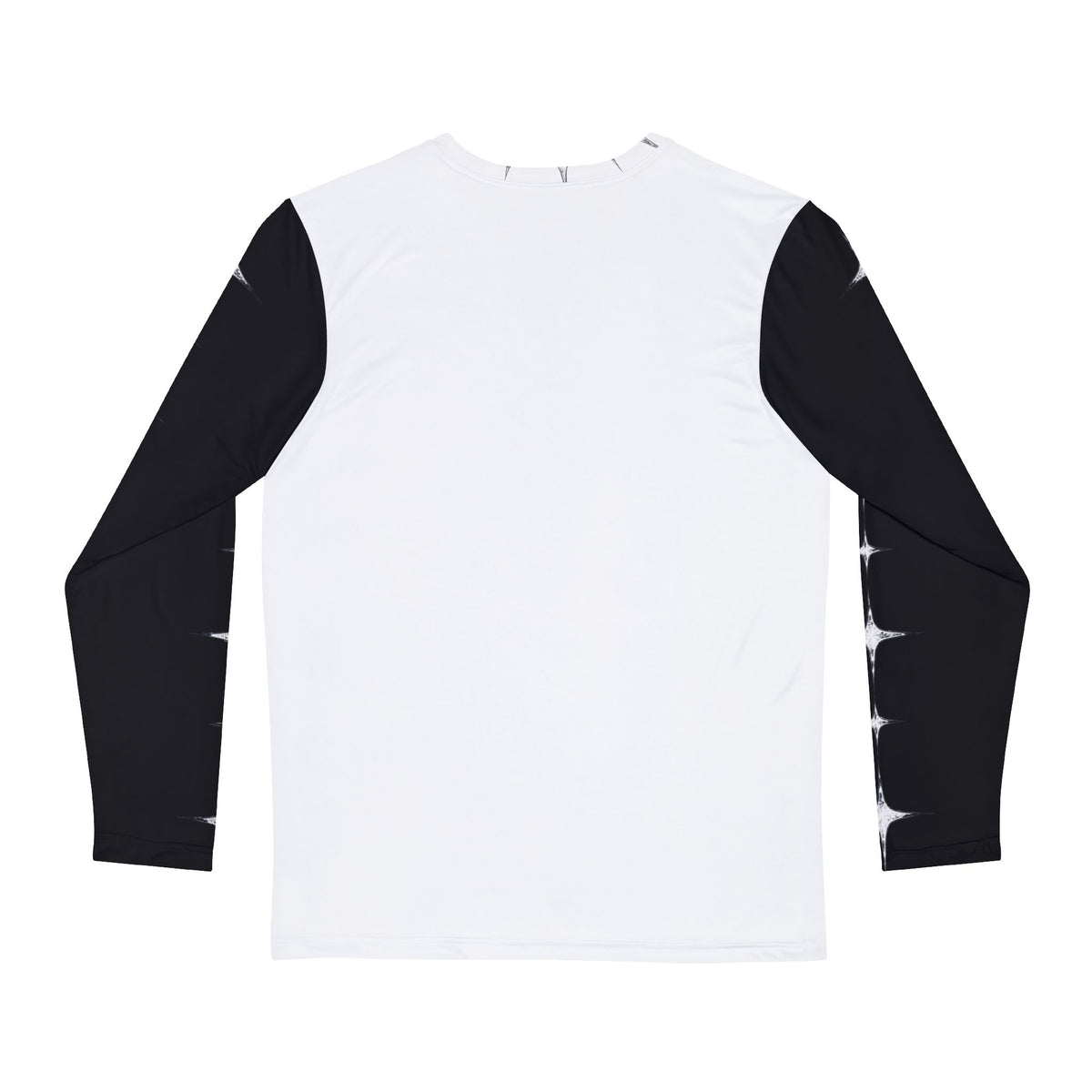 long sleeve contrast tee with classic star pattern