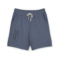 faded society garment dyed fleece shorts