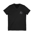 painted roman numbers 13 v neck jersey